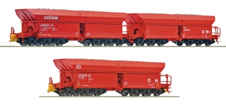 Roco 6600271 - H0 - 3-tlg. Set Erzwagen, DB AG, Ep. VI - Set 2